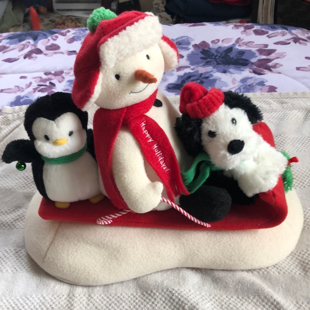 Hallmark snowman trio EUC classic hallmark. Very cute🌺🌷🌹